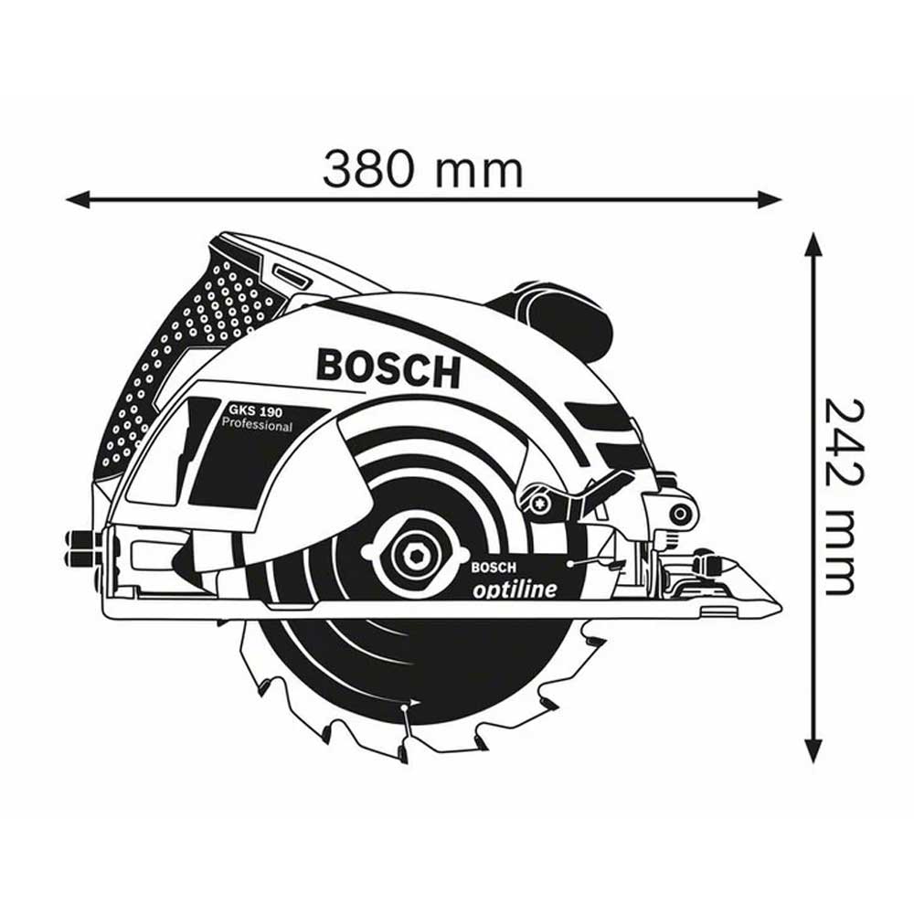 Bosch Profesyonel GKS 190 Daire Testere 0601623000
