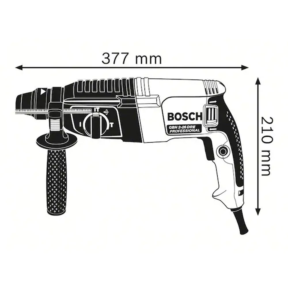 Bosch Profesyonel GBH 2-26 DRE Kırıcı Delici (0611253703)