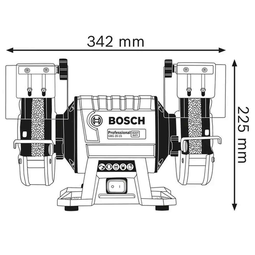 Bosch Professional GBG 35-15 Taş Motoru 060127A300