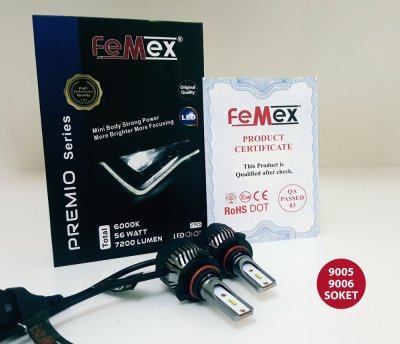 Femex Premio Hb4 9006 Csp Korean Led Xenon Şimşek Etkili