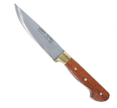 Özel Dövme Çelik, Ahşap Saplı Doğrama Kurban Bıçağı No 0