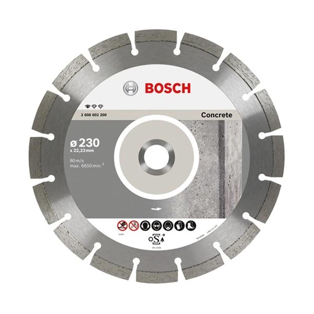 Bosch 2608602199 Beton Zeminler İçin Elmas Testere 180 Mm