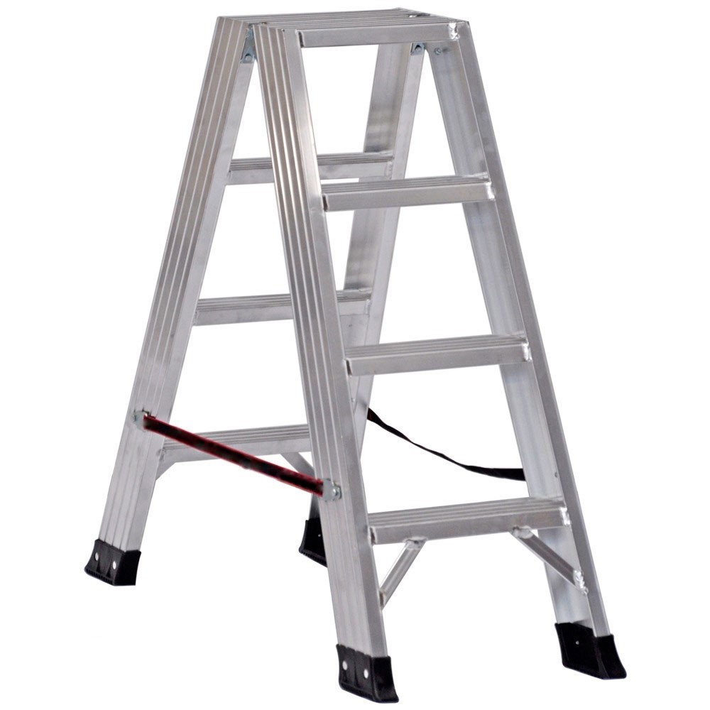 Cagsan ts190. лестница приставная 9 ступеней (высота 2220 мм, макс. телескоп чешская стремянка. двусторонняя алюминиевая стремянка. лестница krause solidy 5 1,8 м, 4,5 кг 126238.