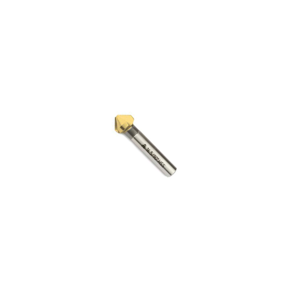Fraise Conique HSS-E Co5 WRS - Pour Acier Inoxydable - 3 Coupes - Fabriquée En Allemagne - Diamètre 8,3mm