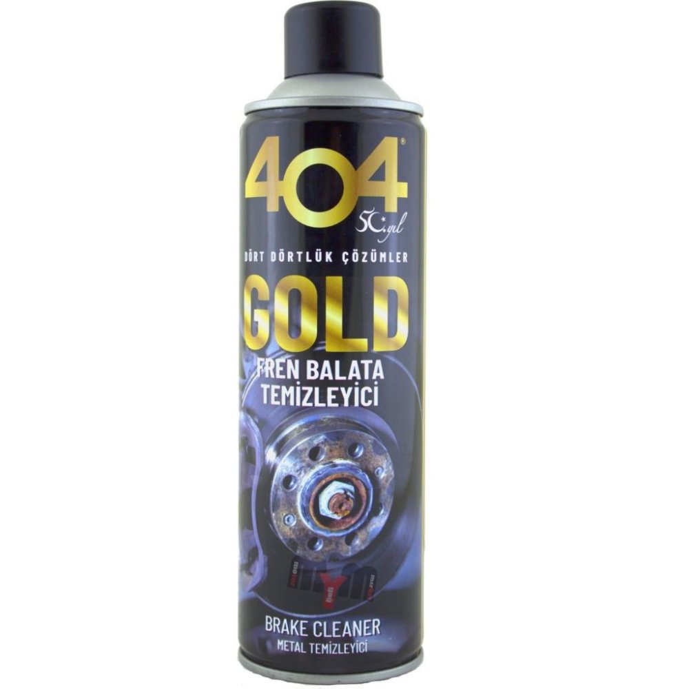 404 Gold Fren Balata Temizleyici Sprey 500 ml (Yüksek kalite)