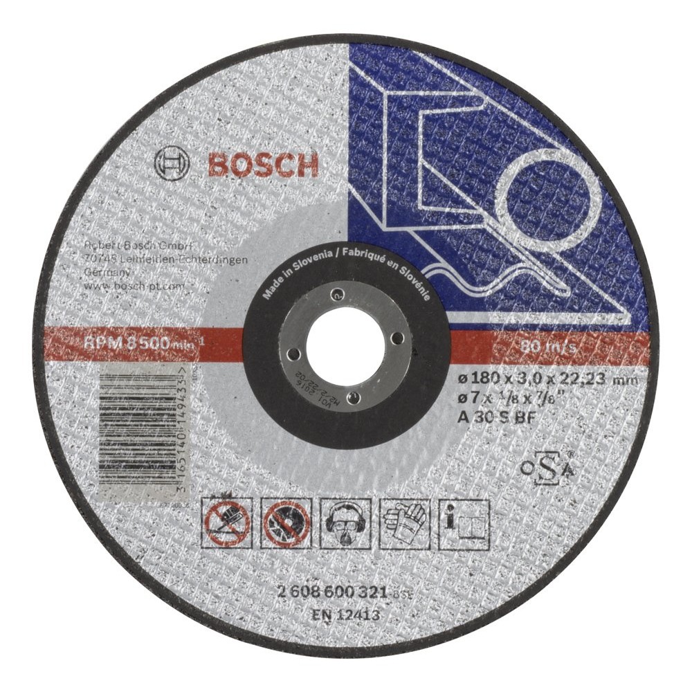Bosch 2608600321 180x3 Mm Expert for Metal Düz