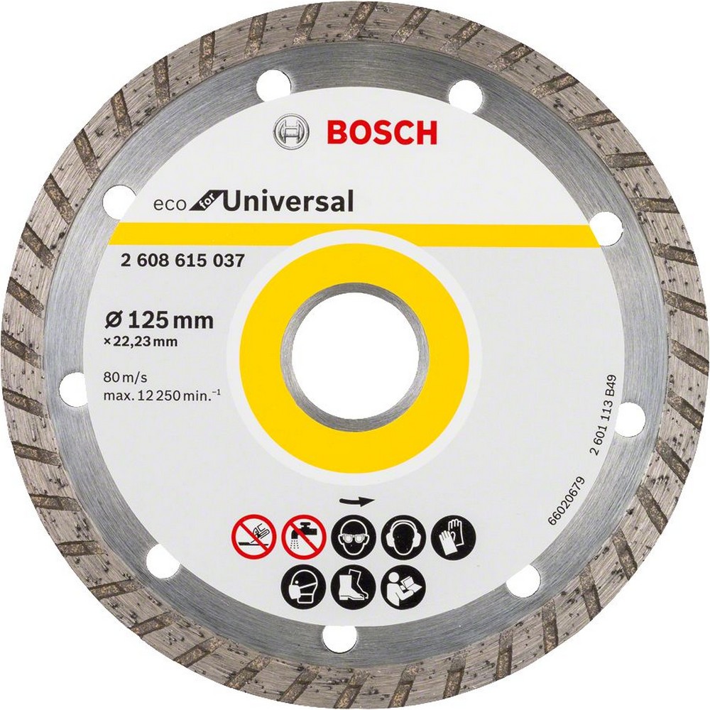 Bosch 2608615037 Eco for Universal 125 mm Turbo