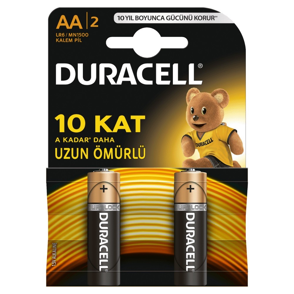 Duracell Basic AA Piller 2PK