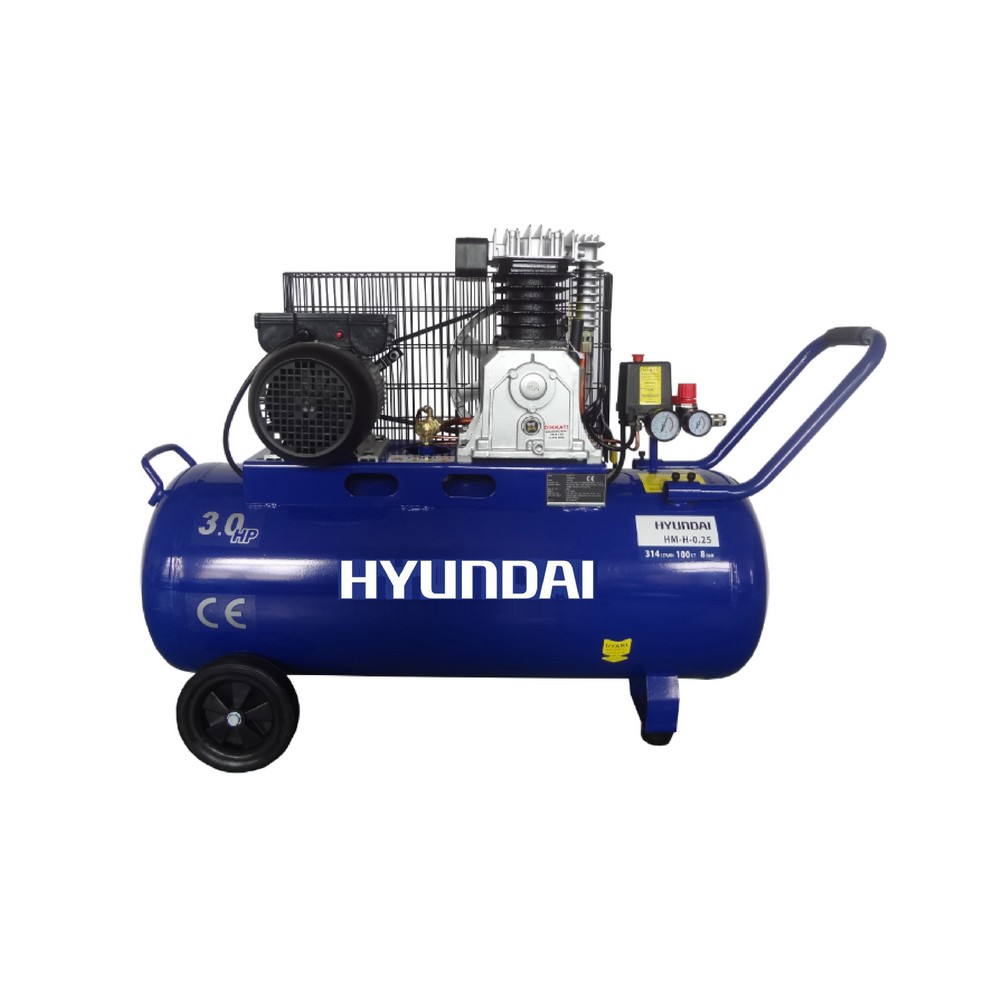 Hyundai HM-H-0.25 100 lt Kompresör / Kayışlı