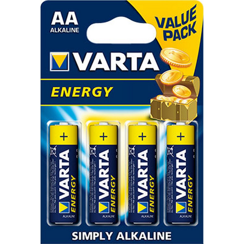 Varta 4106-E ENERGY AA X 4 Alkalin