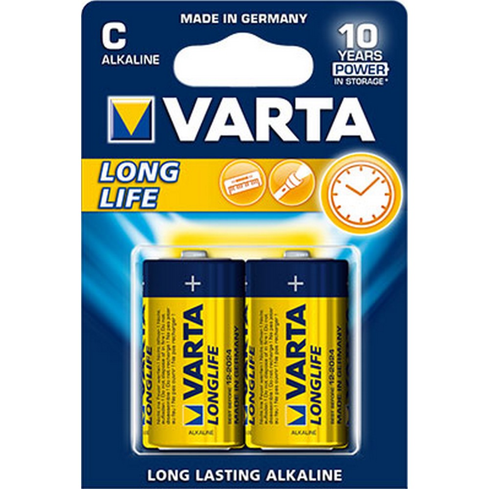 Varta 4114-2 LONGLIFE C X 2 Alkalin