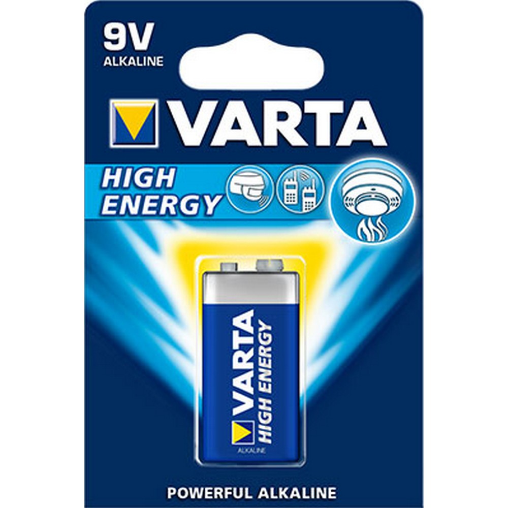 Varta 4922-1 HIGH ENERGY 9V Alkalin